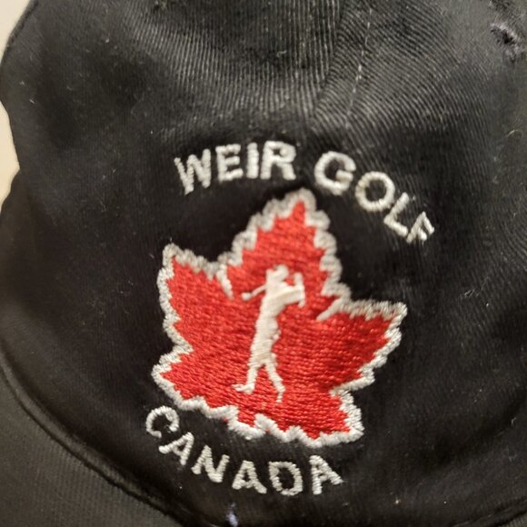 WEIR GOLF CANADA Hat Strapback Baseball Vintage Cap Dad Trucker Masters 2003 - Picture 3 of 10